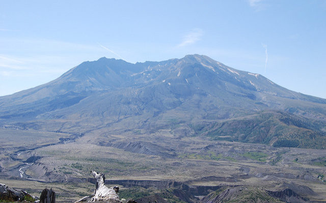 Trip, Day 1: Mount St. Helens and the International Rose Test Garden